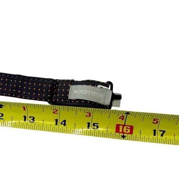 Nordstrom Boy’s Blue Joey Dot Silk Bow Tie One Size - Picture 4 of 4